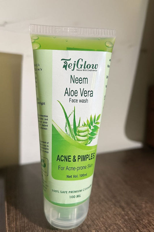 TejGlow Neem Aloe Vera Face Wash (100 ml)